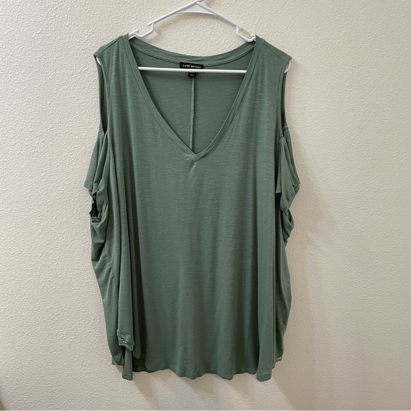 Lane Bryant blouse green 26/28 - Picture 1 of 4